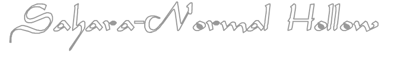 Sahara-Normal Hollow