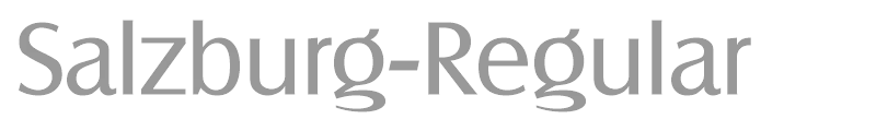 Salzburg-Regular