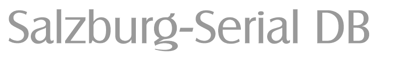Salzburg-Serial DB