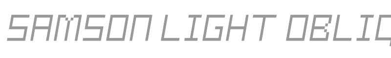 Samson Light Oblique