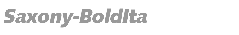 Saxony-BoldIta