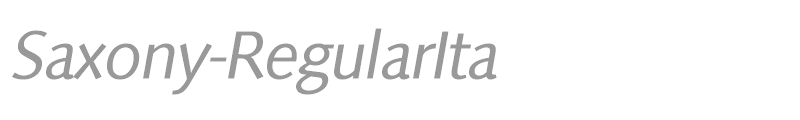 Saxony-RegularIta