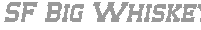 SF Big Whiskey SC