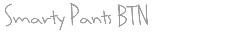 Smarty Pants BTN