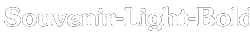 Souvenir-Light-Bold Hollow