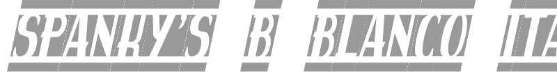 spanky's b blanco italico