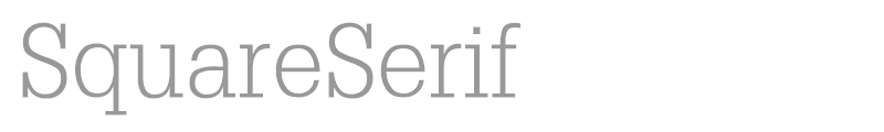 SquareSerif