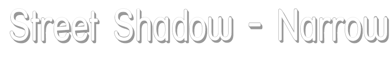 Street Shadow - Narrow