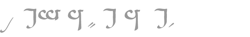 Tengwar Sindarin-A