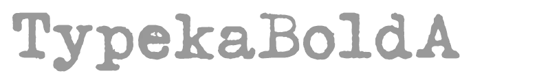 TypekaBoldA