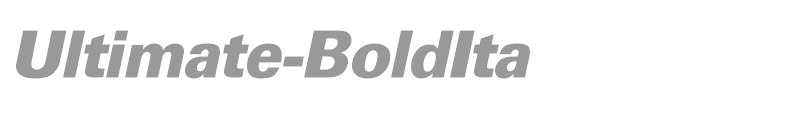 Ultimate-BoldIta