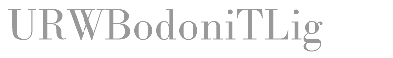 URWBodoniTLig