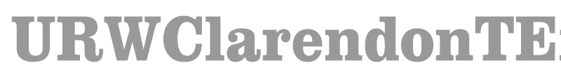 URWClarendonTExtNar