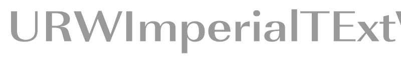 URWImperialTExtWid