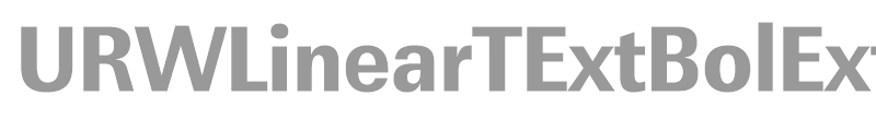 URWLinearTExtBolExtNar