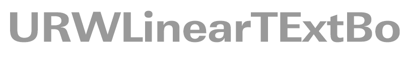 URWLinearTExtBolWid
