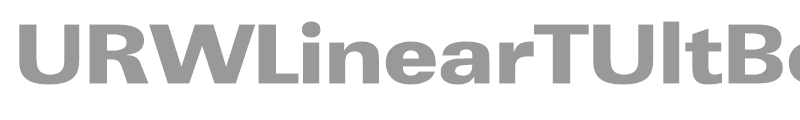 URWLinearTUltBolExtWid