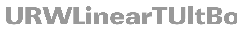 URWLinearTUltBolWid