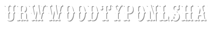 URWWoodTypOnlShaD