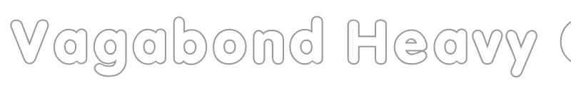 Vagabond Heavy Outline