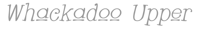 Whackadoo Upper