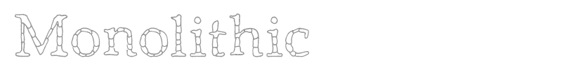 Monolithic