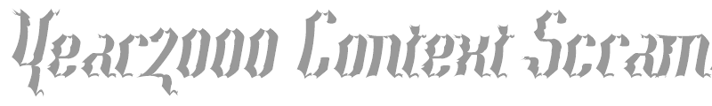 Year2000 Context Scrambled