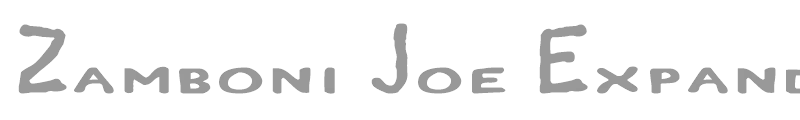 Zamboni Joe Expanded