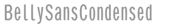 BellySansCondensed