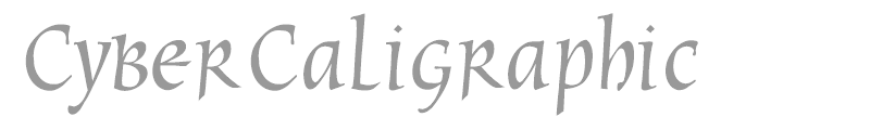 CyberCaligraphic
