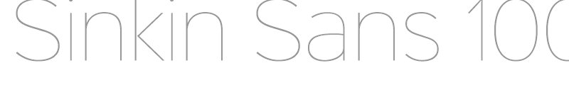 Sinkin Sans 900 X Black Italic