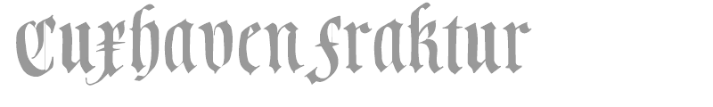 CuxhavenFraktur