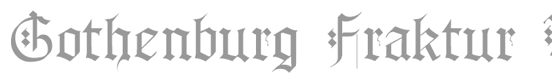Gothenburg Fraktur Alt