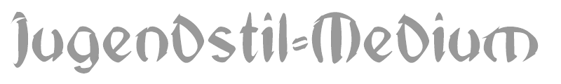 Jugendstil-Medium