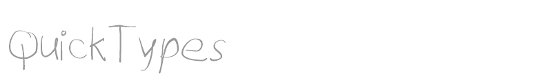 QuickTypes