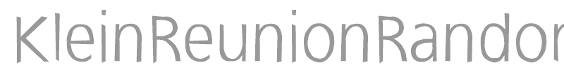KleinReunionRandomized