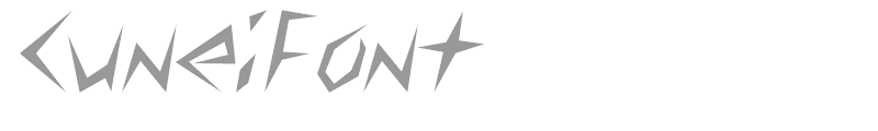 CuneiFont