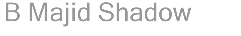 B Majid Shadow