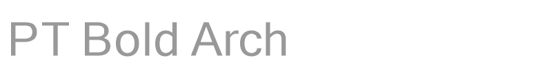 PT Bold Arch