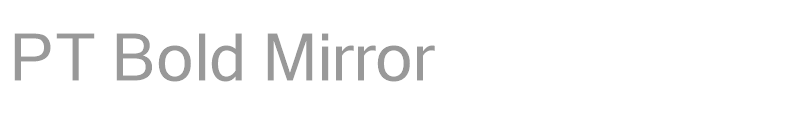 PT Bold Mirror