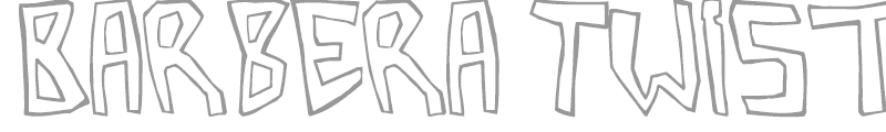 Barbera Twisted Outline