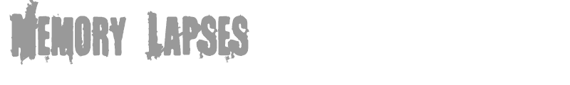 Memory Lapses
