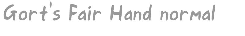 Gort's Fair Hand normal
