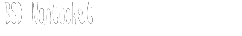 BSD Nantucket