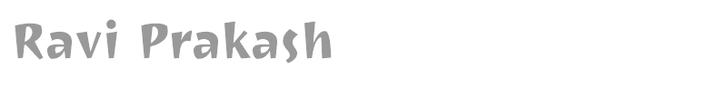 Ravi Prakash