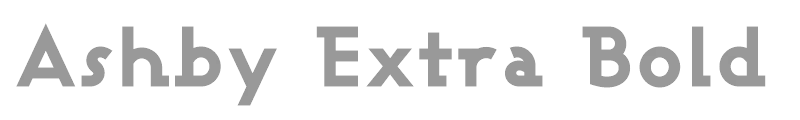Ashby Extra Bold