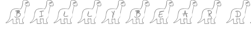BillyBear Dinosaurs
