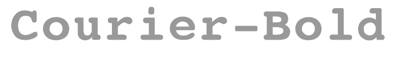 Courier-Bold