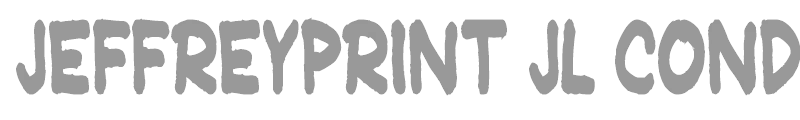 JeffreyPrint JL Condensed