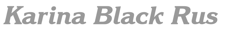 Karina Black Rus